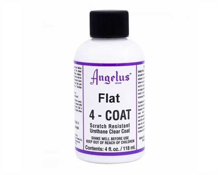 ANGELUS 4-COAT SCRATCH RESISTANT URETHANE FINISHER FLAT #901 118ML