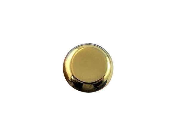 ORNAMENT BRASS FACE PIECE STUDS 10MM