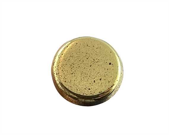 ORNAMENT BRASS FACE PIECE STUDS 12MM