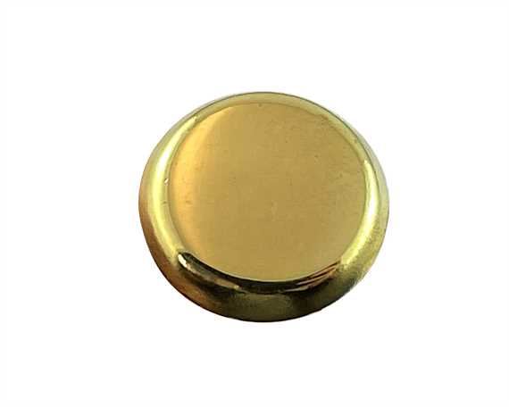 ORNAMENT BRASS FACE PIECE STUDS 15MM
