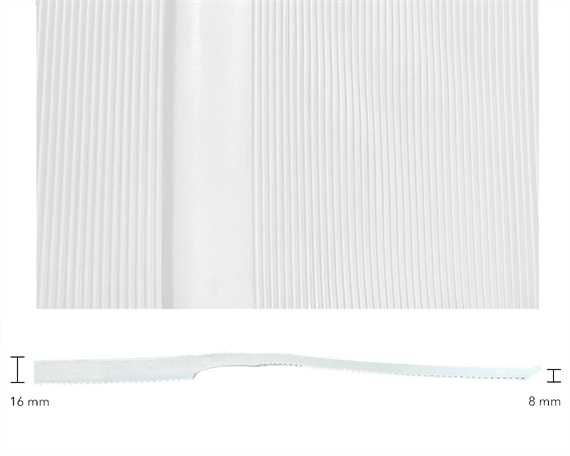 SHOE DOCTOR PREMIUM EVA STEP SOLES RIPPLE #405 SHEET SIZE 66 x 101CM WHITE