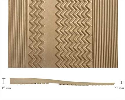 EVA WEDGE SOLES #424 SHEET SIZE 66 x 101CM COCOA