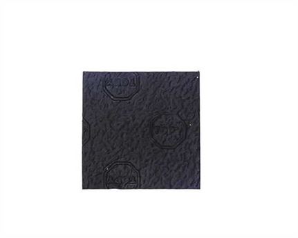 TOPY HEELING STRONG SQUARES 6MM SZE 4 BLACK PER 20 PAIR