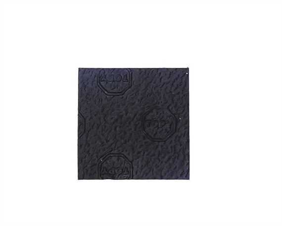 TOPY HEELING STRONG SQUARES 6MM SZE 4 BLACK PER 20 PAIR