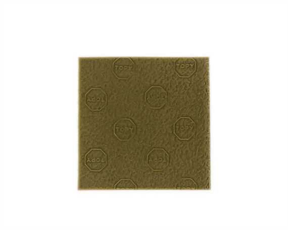 TOPY HEELING STRONG SQUARES 6MM SZE 5 CARAMEL PER 20 PAIR