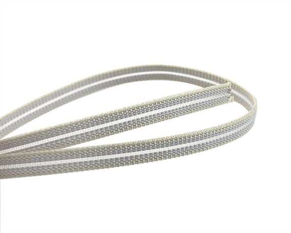 SHOE DOCTOR ELASTIC BUCKLE BEIGE STYLE #1686 (PER L/MTR) 8MM