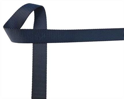 WEBBING POLYESTER HEAVY NAVY #102 25MM (PER L/MTR)