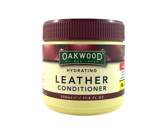 OAKWOOD HYDRATING LEATHER CONDITIONING CREAM TUB 350mL