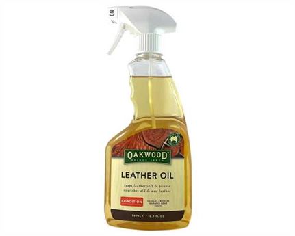 OAKWOOD LEATHER OIL SPRAY 500mL