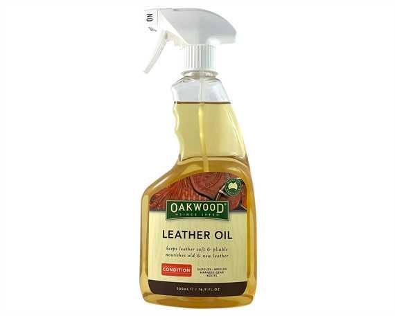 OAKWOOD LEATHER OIL SPRAY 500mL