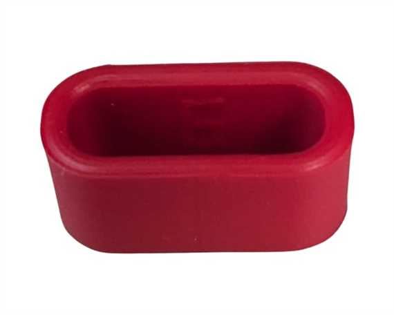 URETHANE LOOP (1/2") 13MM RED - SUITABLE FOR BIOTHANE