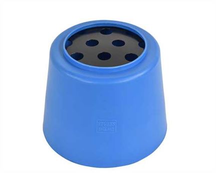 STUBBS SLO-GRAZER HORSE FEEDER BLUE 104