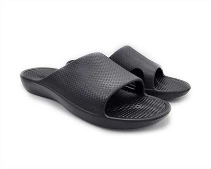 Archline Rebound Orthotic Slides Size EURO 39 Black