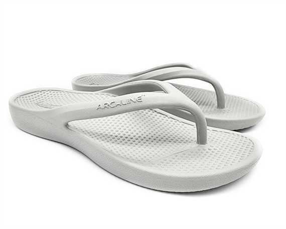 Archline Rebound Orthotic Thongs Size 38 Grey
