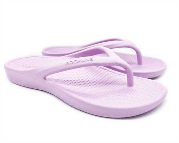 Archline Rebound Orthotic Thongs Size 36 Lilac