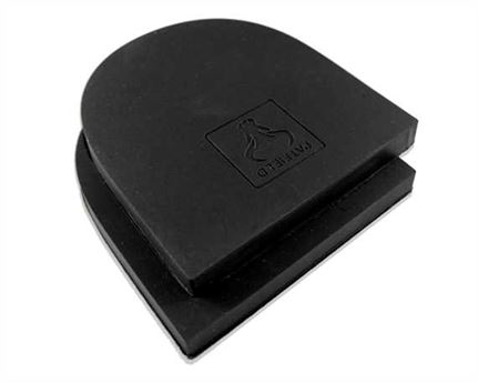 SHOE DOCTOR PATFIELD RM (BULL LOGO) HEELS BLACK