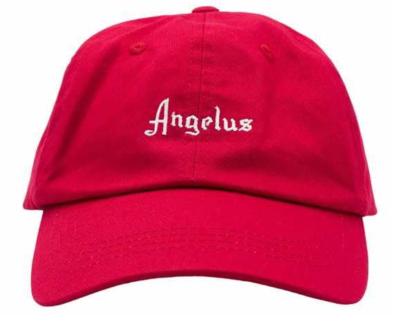ANGELUS BASEBALL CAP FIRE RED #185 (One size fits most)