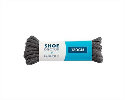  SHOE DOCTOR 120CM THICK ROUND LACE DARK GREY