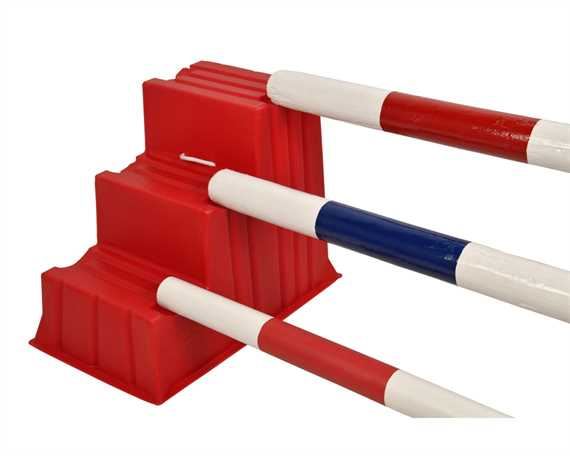 STUBBS UP & OVER 3 STEP MOUNTIE WITH POLE HOLD RED