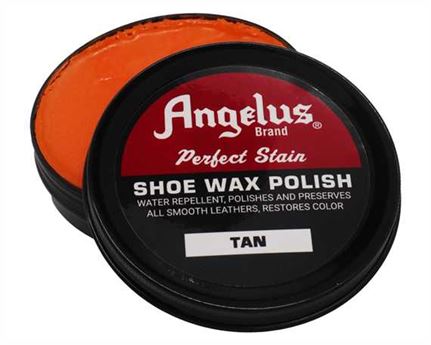 ANGELUS SHOE WAX TAN 75GM TIN
