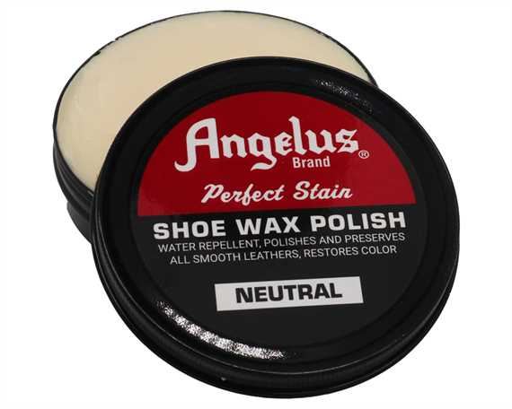 ANGELUS SHOE WAX NEUTRAL 75GM