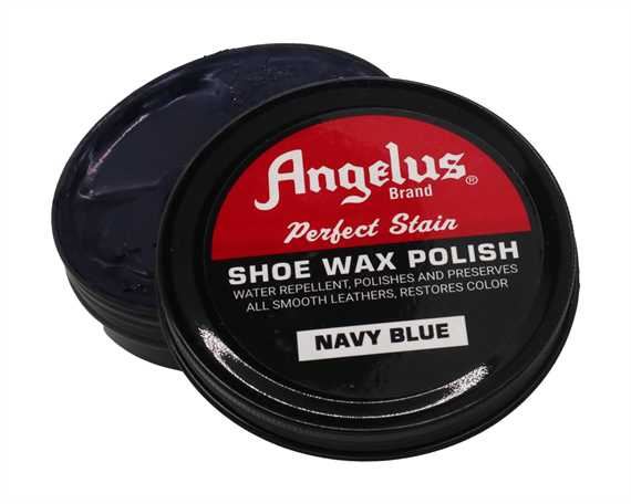 ANGELUS SHOE WAX NAVY 75GM TIN