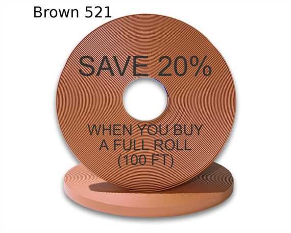 BioThane« BETA« STANDARD (3/4") 19MM CARAMEL BR521 (PER L/FT)