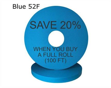 BioThane« BETA« STANDARD (3/4") 19MM LAGUNE BLUE BU52F (PER L/FT)