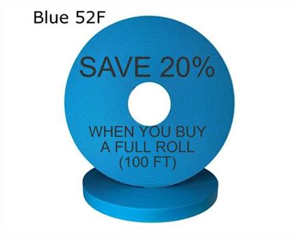 BioThane® BETA® STANDARD (5/8") 16MM LAGUNE BLUE BU52F (PER L/FT)