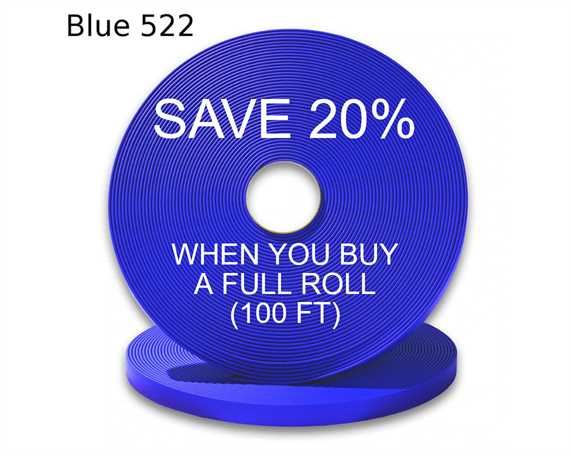 BioThane« BETA« SUPER HEAVY (1 1/2") 38MM SKY BU522 (PER L/FT)