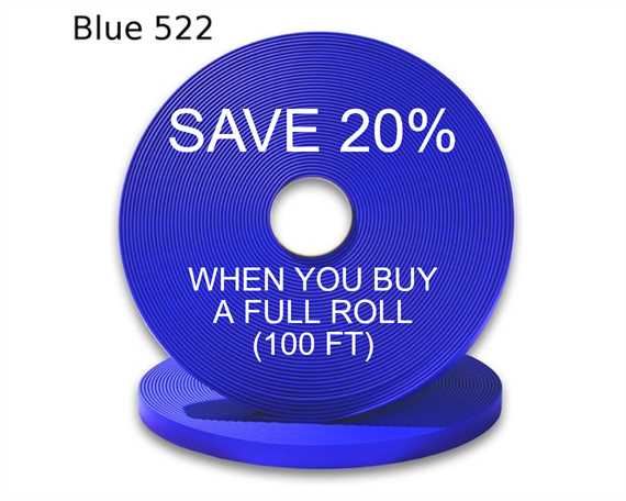 BioThane« BETA« STANDARD (5/8") 16MM SKY BU522 (PER L/FT)