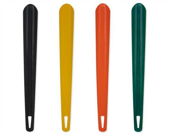 SHOE DOCTOR SHOE HORN PLASTIC 32cm ASSORTED COLOURS