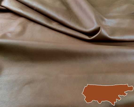 BAG LEATHER VELVET - ANILINE SIDES 1.0/1.2MM COL 0291