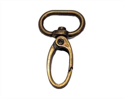 BAG DOCTOR BAG CLIP ANTIQUE MBK1831 20MM EYE 45MM LONG