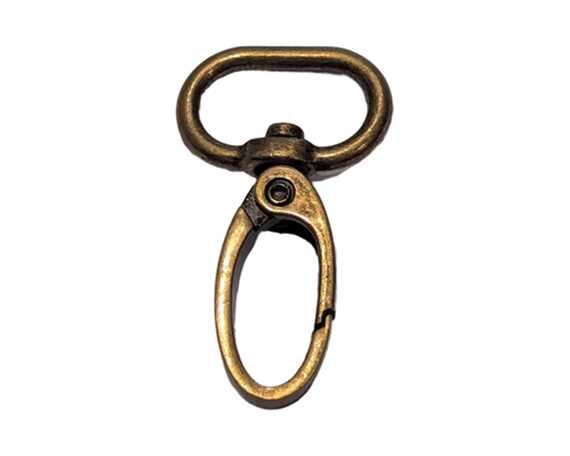 BAG DOCTOR BAG CLIP ANTIQUE MBK1831 20MM EYE 45MM LONG