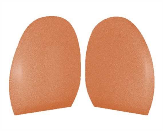 RUBBER HALF SOLE MIRROR GLITTER BRONZE SIZE 5 (PR) 1.3mm