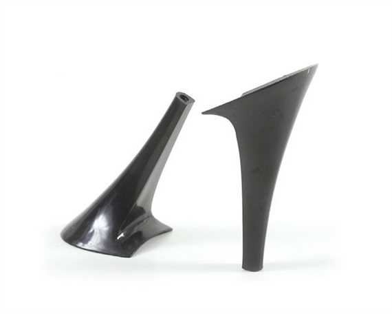 HEEL BLOCK BLACK CASALI ABS (300) 100MM (PAIR) BLACK