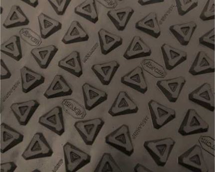 VIBRAM MEGALUG CLIMBING RUBBER #7132 5.0mm 91X59cm BLACK SHEET