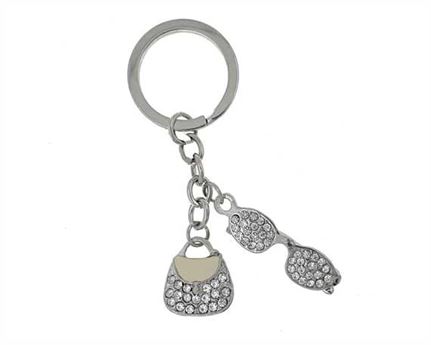 Handbag and Sunglasses Keyring