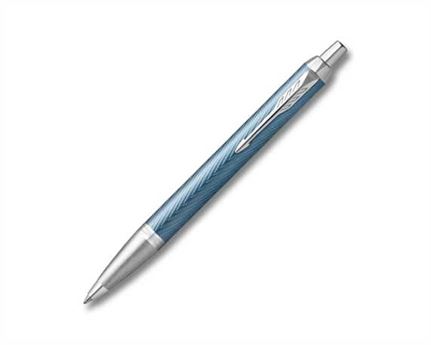 PARKER IM BLUE CHROME TRIM BALLPOINT