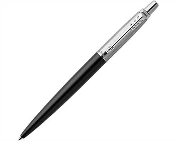 PARKER JOTTER BOND STREET BLACK CHROME TRIM BALLPOINT
