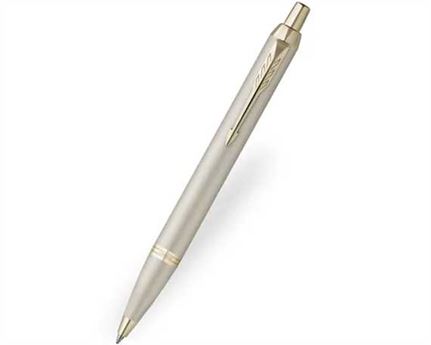 Parker IM Monochrome Champagne Ballpoint Pen