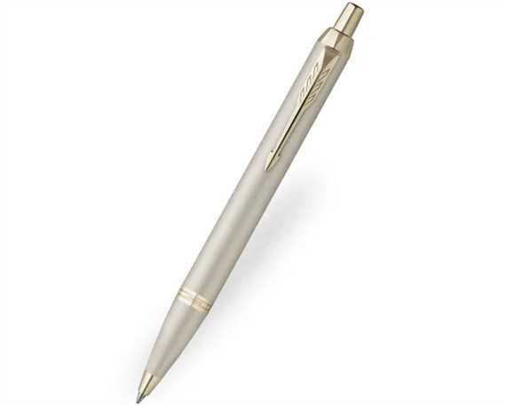 Parker IM Monochrome Champagne Ballpoint Pen