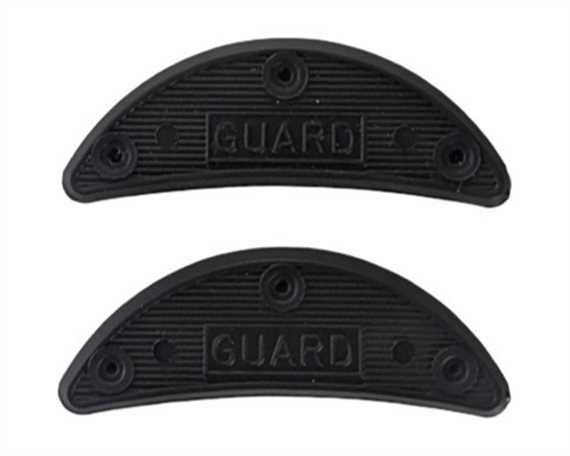 GUARD NYLON HEEL PLATES WITH ADHESIVE SIZE 6 (pair)
