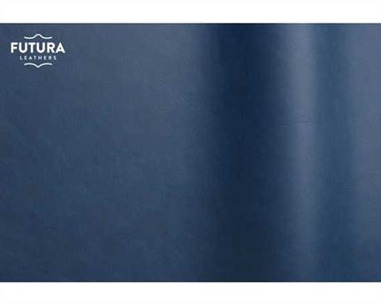 FUTURA SILK 0779 INDIGO UPHOLSTERY ANILINE LEATHER FULL HIDE