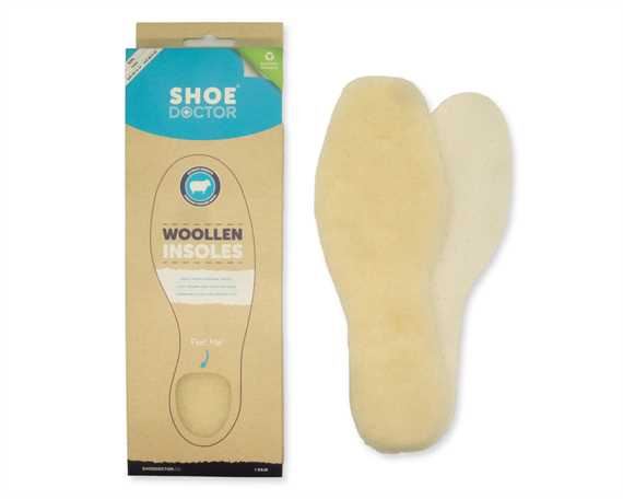  SHOE DOCTOR INSOLES LAMBS WOOL SIZE EURO 38/39 (AUS 5/6) (PAIR)