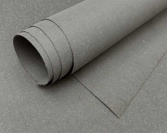 Bag Stiffening Leather Board Charcoal 0.6mm thick PER SHT 100cm x 75cm