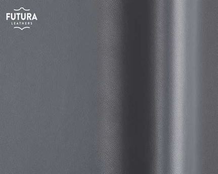 FUTURA LENA 2590 GREY PIGMENTED UPHOLSTERY LEATHER FULL HIDE