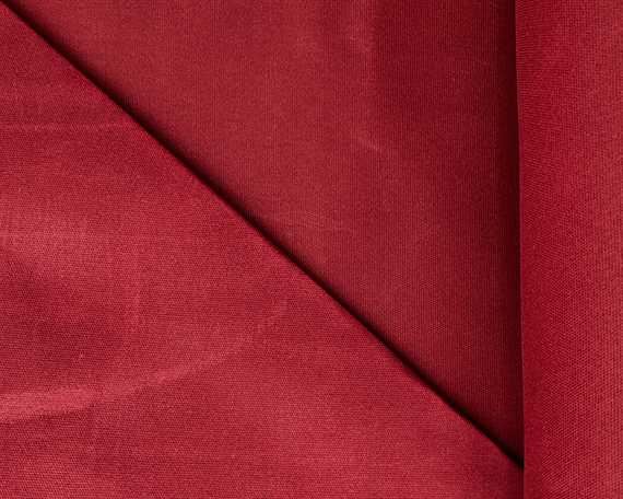 100% WAXED COTTON CANVAS 16oz BORDEAUX #17 140cm Wide (Lineal Metre)