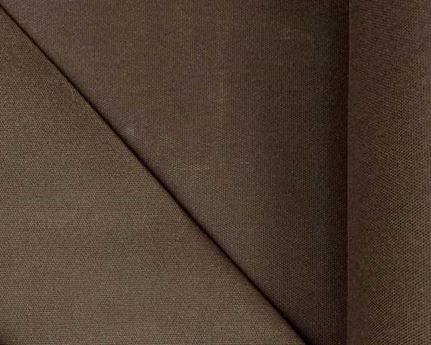 100% WAXED COTTON CANVAS 16oz DARK COFFEE #29 140cm Wide (Lineal Metre)